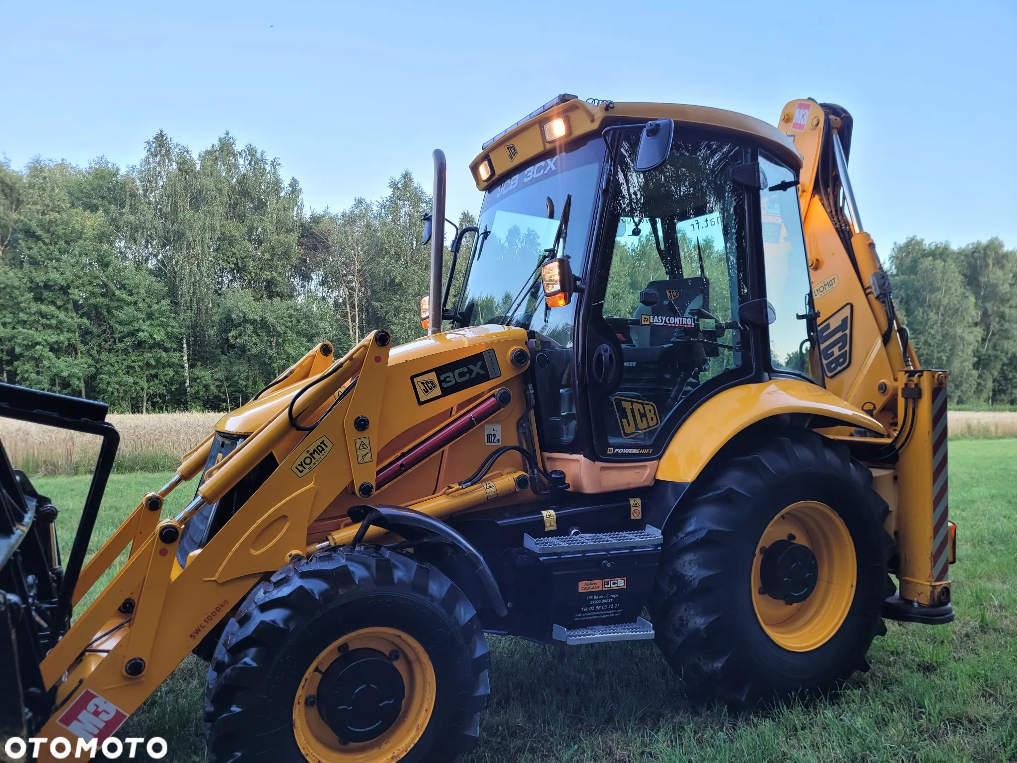 JCB 3CX  Dzoystiki //5517MTH!!!// SUPER STAN// Koparko-Ładowarka - 2