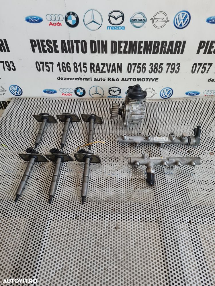 Kit Injectie Injectoare Pompa Rampe Audi Vw 2.7 Tdi 3.0 Tdi Euro 5 Cod BE BK Touareg Q5 A5 A4 A6 A7 - 2