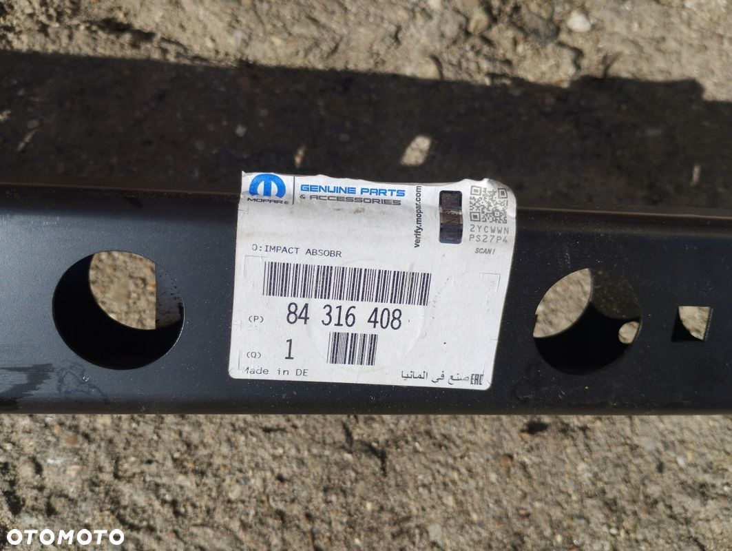 Belka dolna pod chłodnicę Opel Insignia B II 84316408 NOWA ORYGINALNA - 3