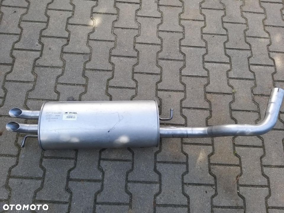 TŁUMIK KOŃCOWY AUDI A3; SEAT LEON; VW GOLF IV, NEW BEETLE 1.9D 09.96-09.10 - 1
