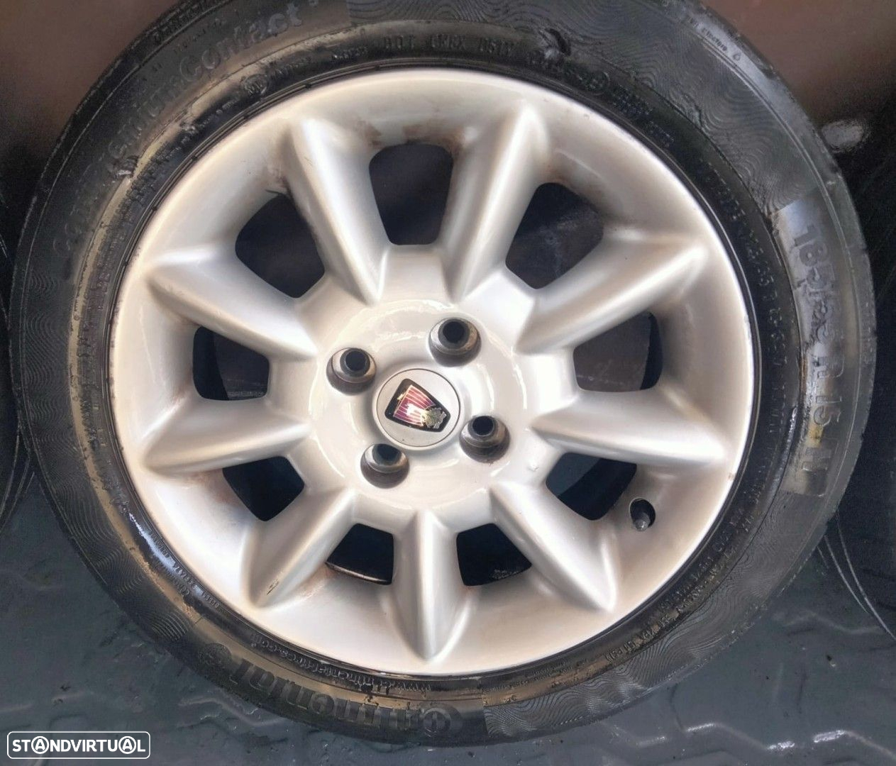 Jantes Rover 4x100 R15 com pneus 185/55 - 2