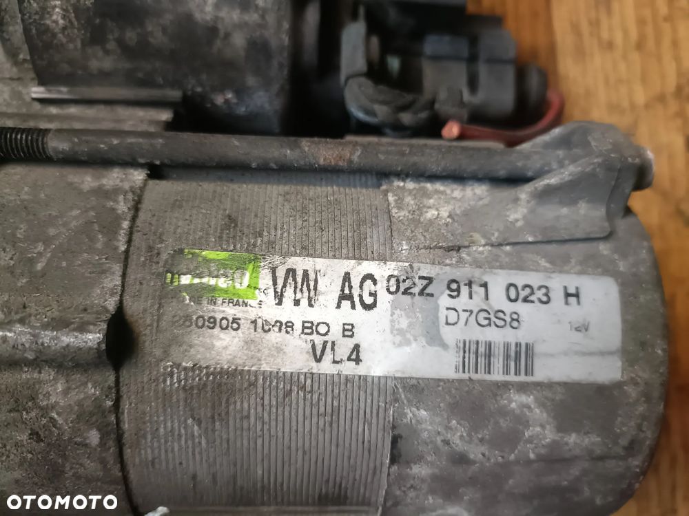 SEAT CORDOBA III 02-10 1,9 TDI rozrusznik VALEO 02Z911023H * - 4