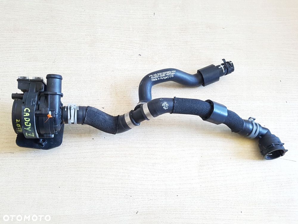 vag pompa wody dodatkowa przewód wąż 0392023420 3q0122058g - 1