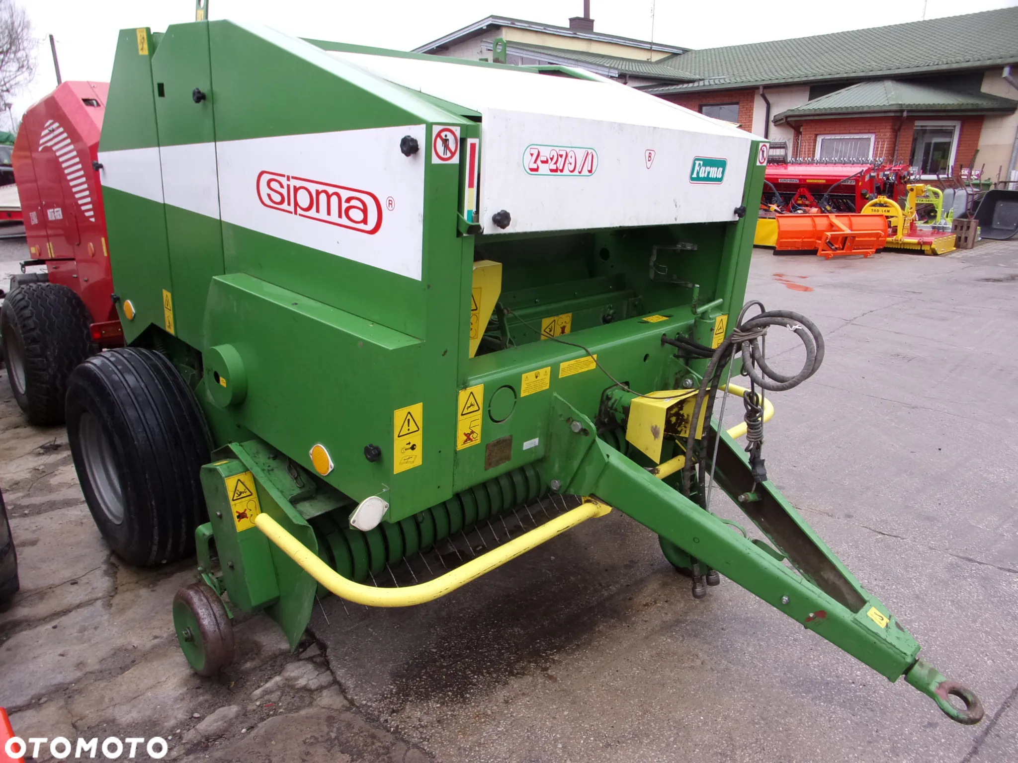 Inny Prasa belująca, zwijająca, rolująca, rolka, łańcuchowa, walcowa Z579/1- 1210 SIPMA, Z562/Z587 Metal Fach, Vikon 1901 - 14