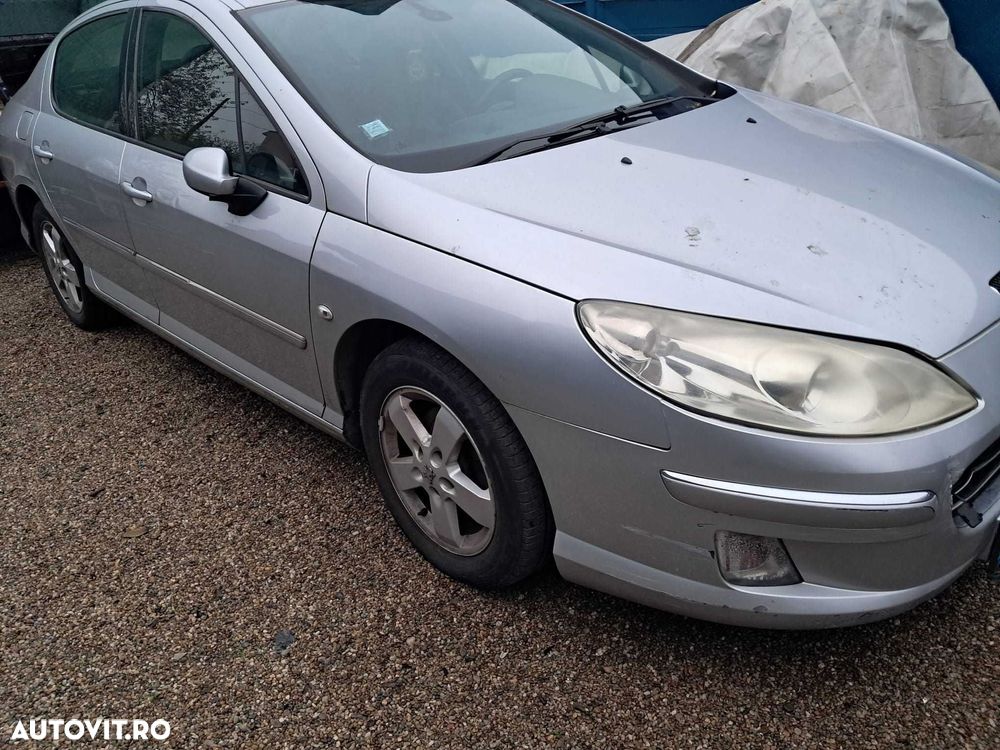 Peugeot 407, capota motor, faruri, aripi. - 13