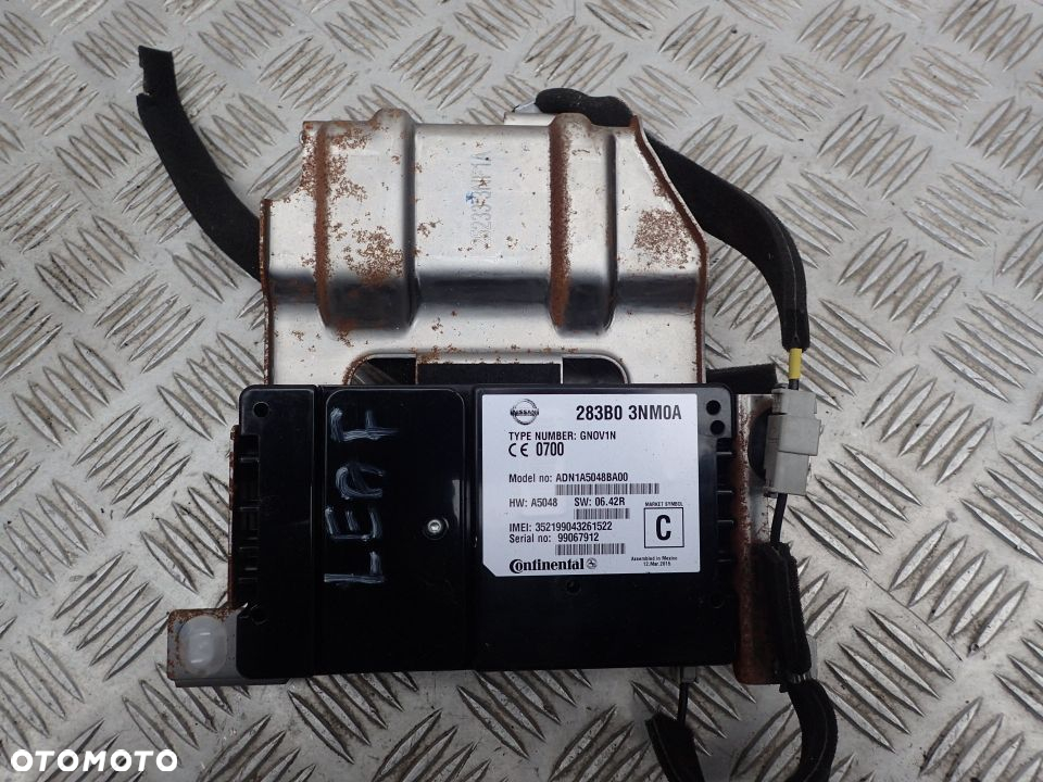 NISSAN LEAF STEROWNIK MODEM 283B0 3NM0A RADOM - 2