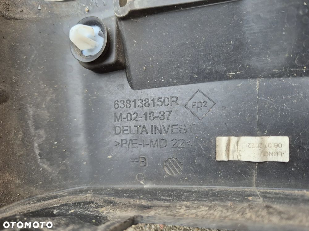Dacia Sandero III Stepway Logan Jogger 21- listwa nakładka błotnik przedni lewy - 4