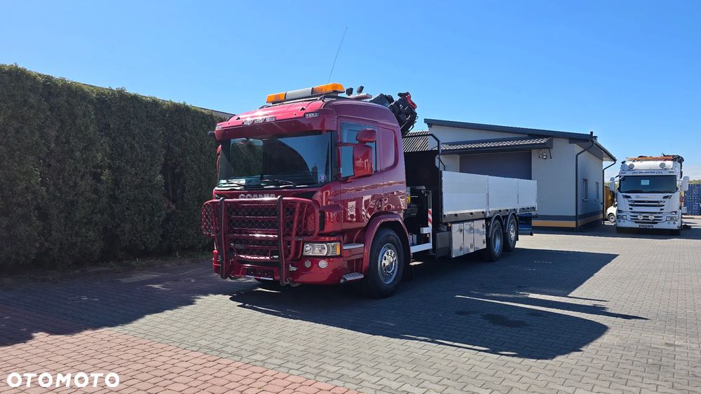 Scania P410 6x2 euro6 + Palfinger PK 19001 - 8