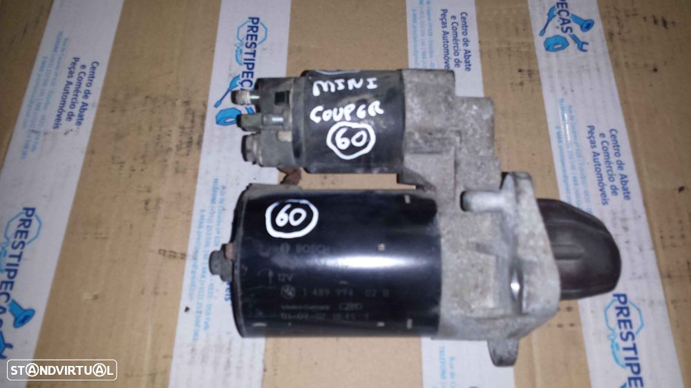 Motor De Arranque 0001106019 148999402B MINI COOPER 2002 1.6I MINI COOPER 2005 1.6 MINI COOPER R50 R53 2003 1.6I 115CV 0P Branco - 1