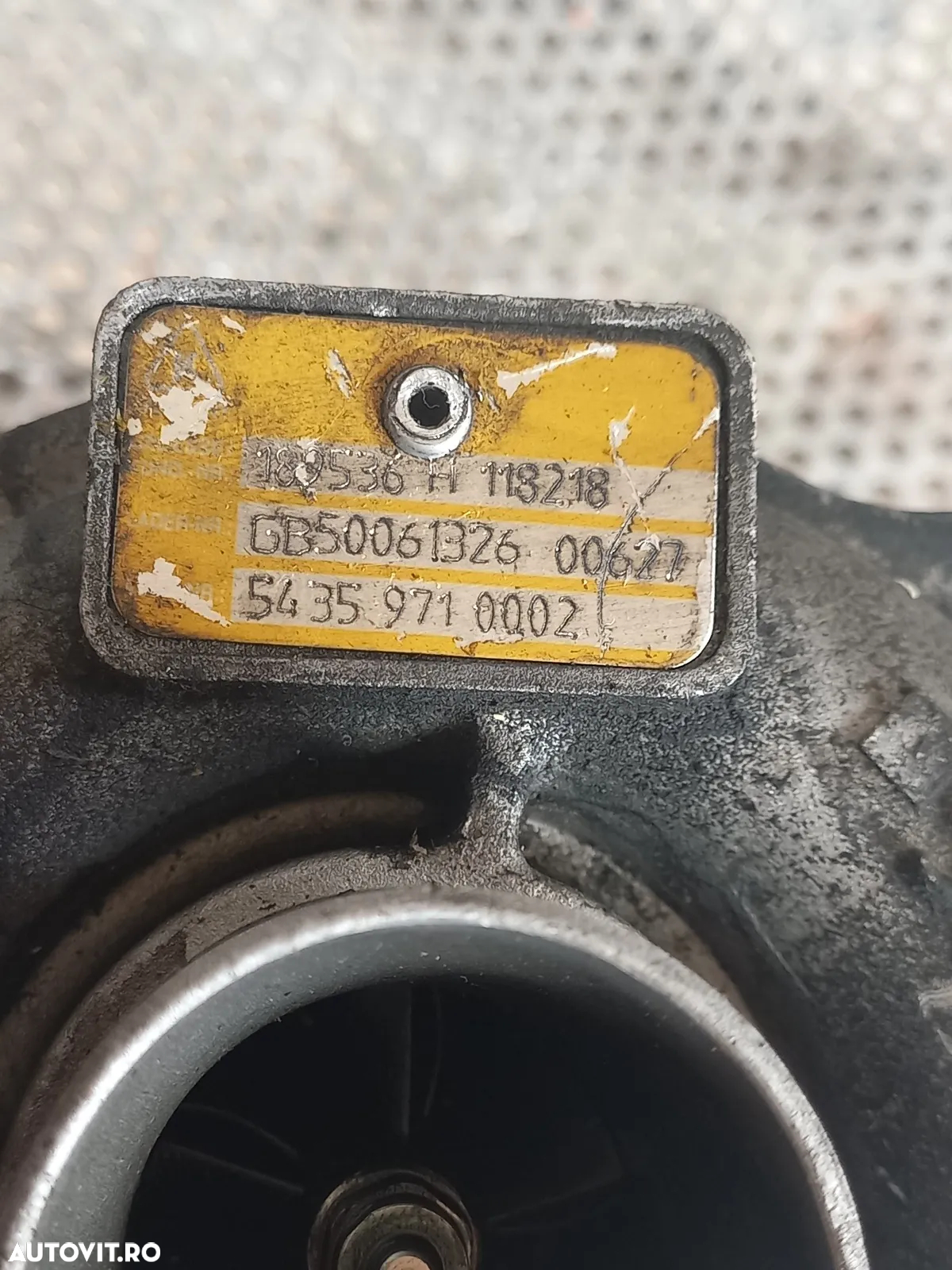 Turbo Turbina Renault Megane 2 Scenic 2 Clio 2 Kangoo Logan 1.5 Dci Euro 3 - Dezmembrari Arad - 6