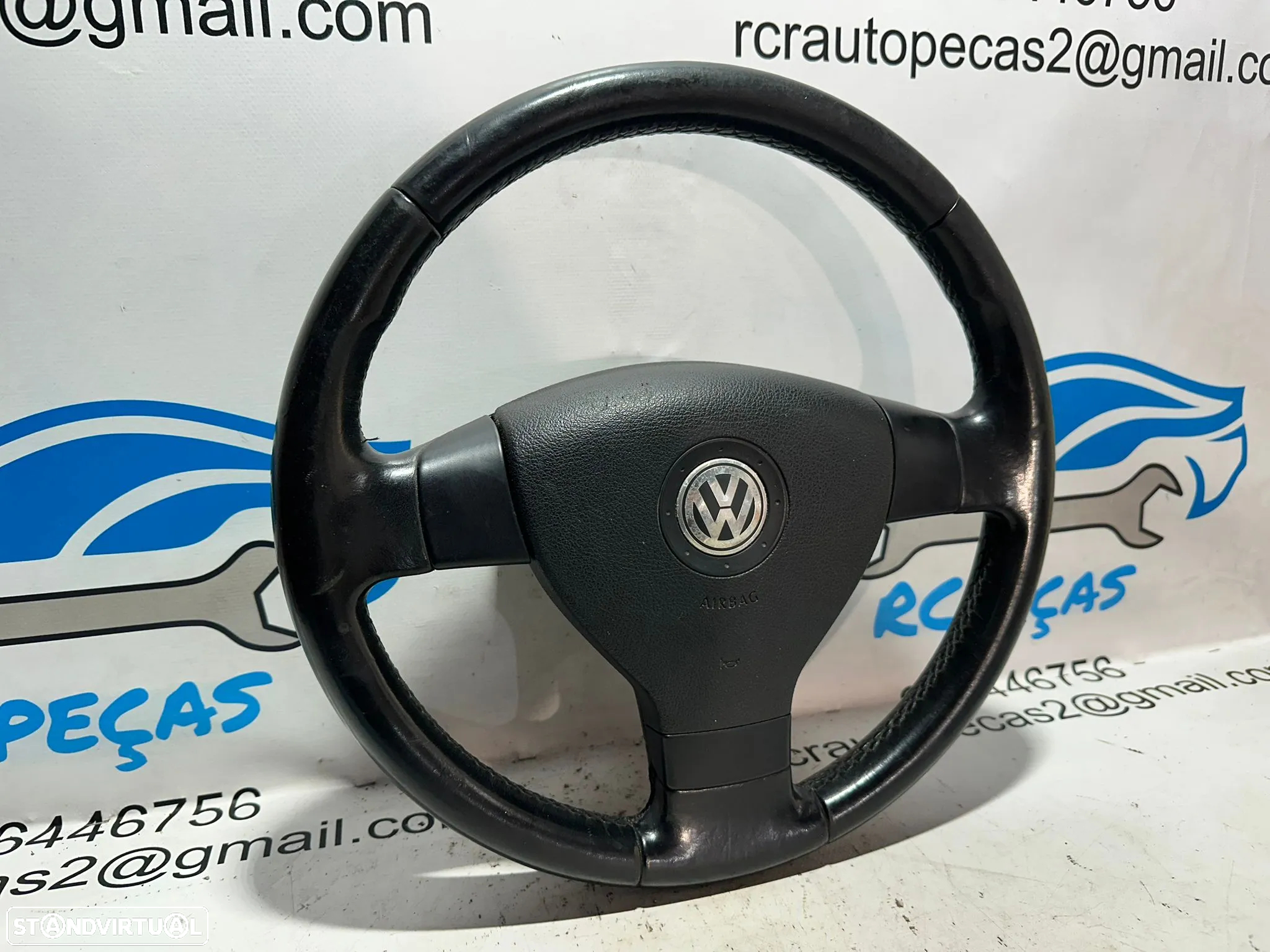 Volante Airbag VW Volkswagen Golf 5 MK5 V 1k0419091M 2004 - 2009 - 3