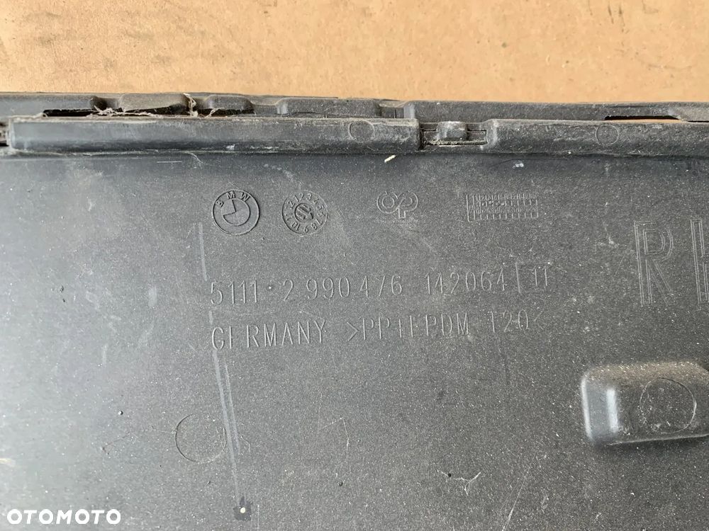 Kratka zderzaka środkowa przód przednia BMW X1 E84 2990368 - 5