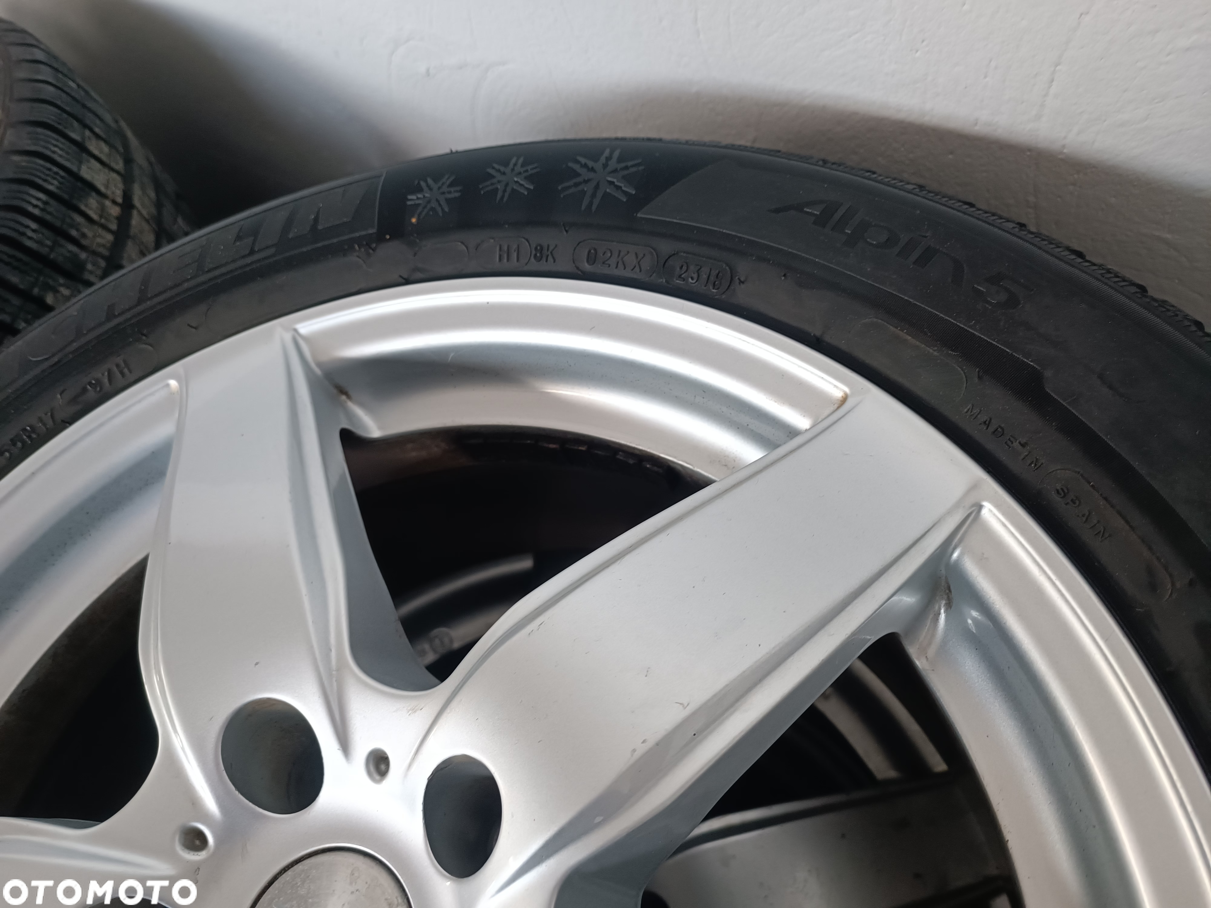 5x112 Alufelgi Felgi Aluminiowe 17 Koła Zimowe AUDI A5 A7 A4 B8 B9 BMW 2 G42 3 G20 G21 4 G22 G23 4GT G26 5 G30 G31 6 G32 7 G11 G12 Mercedes 225/55 5,5mm - 2