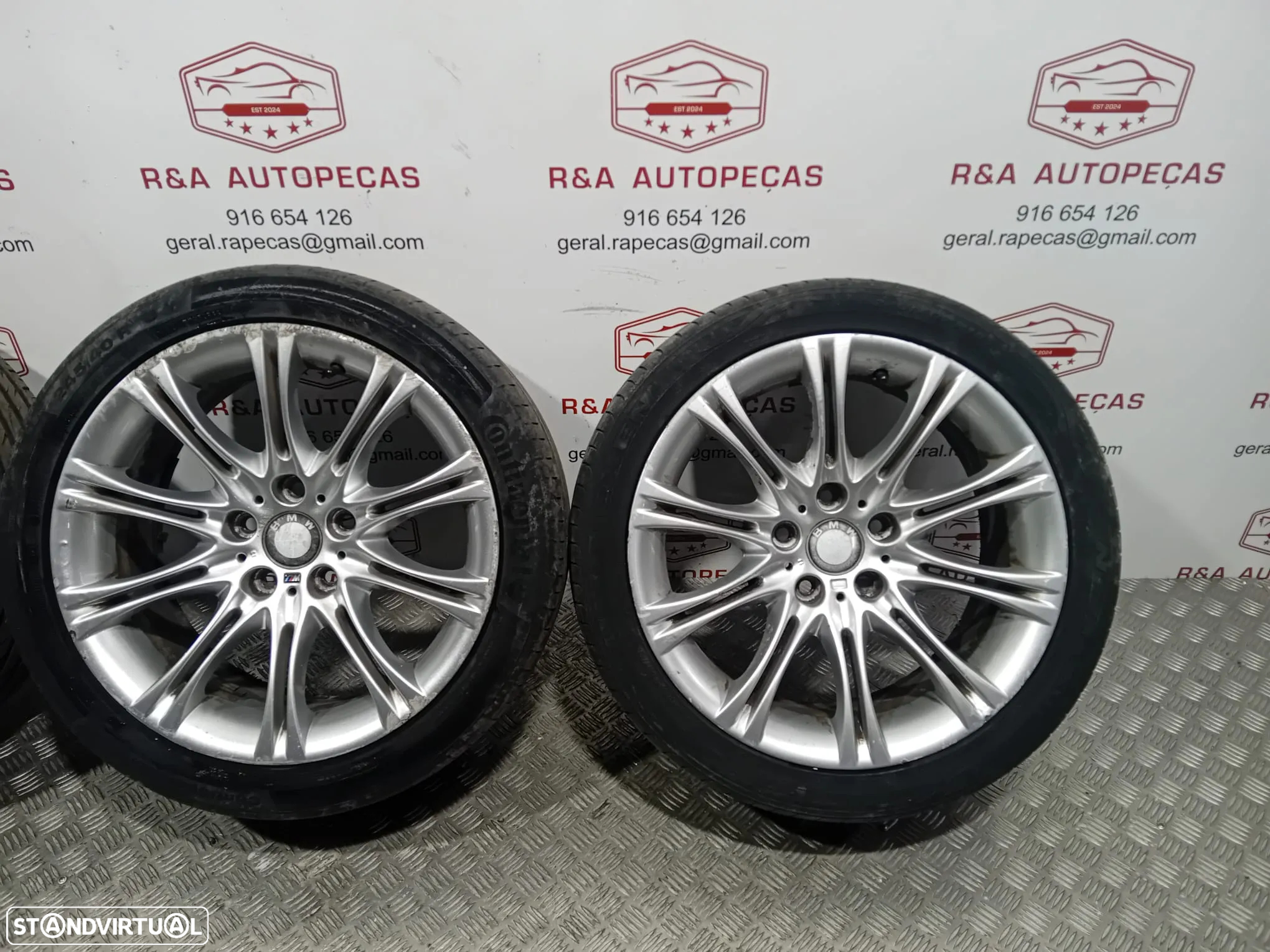 Jantes Originais BMW Serie 5 E60 E61 PACK M STYLE 135M 18 8J ET20 5X120 - 2