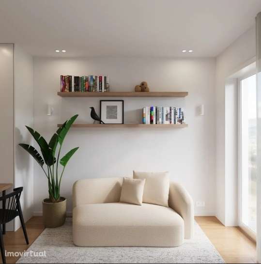 Apartamento T2 com varanda e lugar de garagem, junto ao Polo Universit - Grande imagem: 3/21