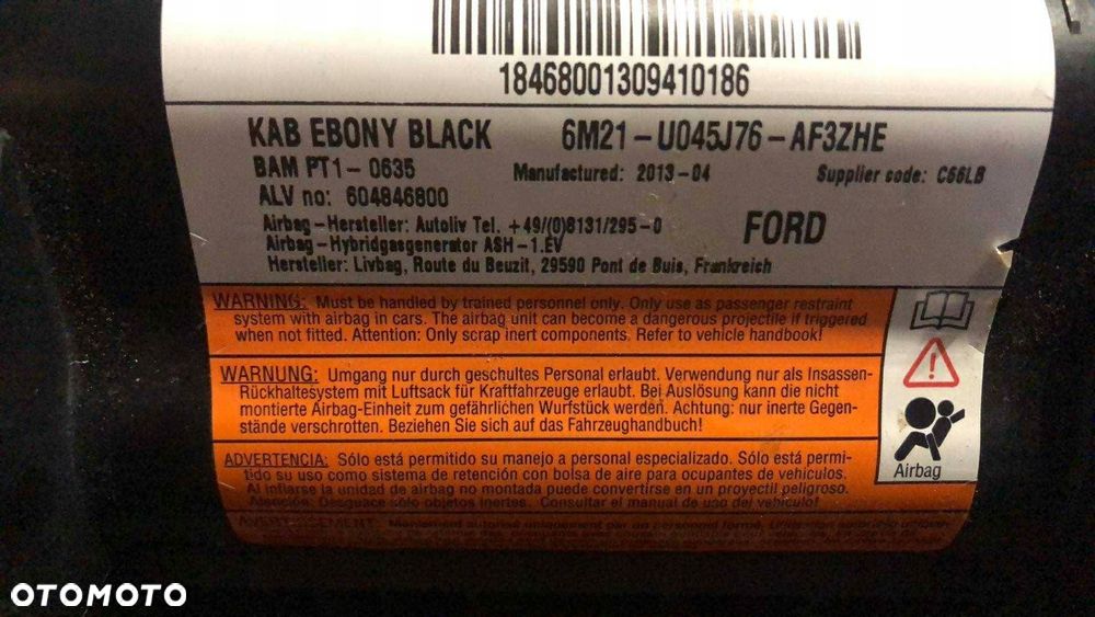 poduszka powietrzna kierowcy ford s-max mk1 - 3