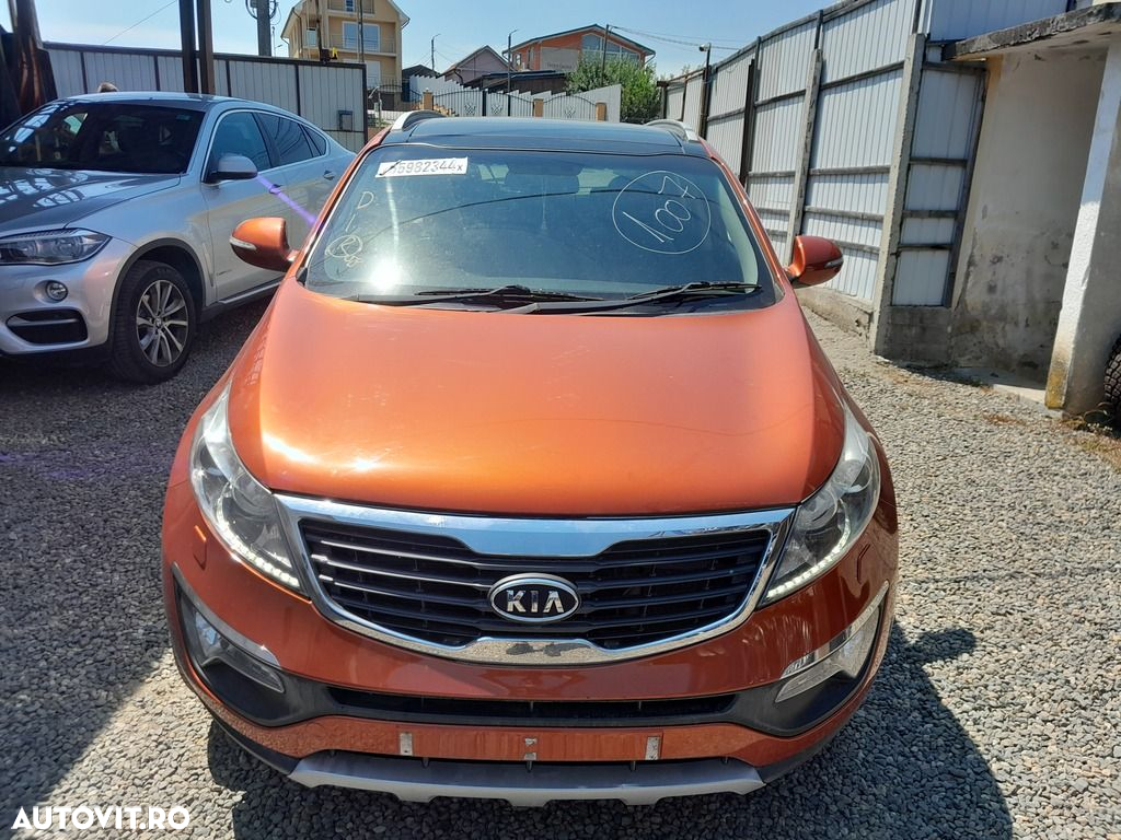 Aripa Dreapta Fata Kia Sportage III 2010 - 2016 4 Usi ROSU (1007) - 4