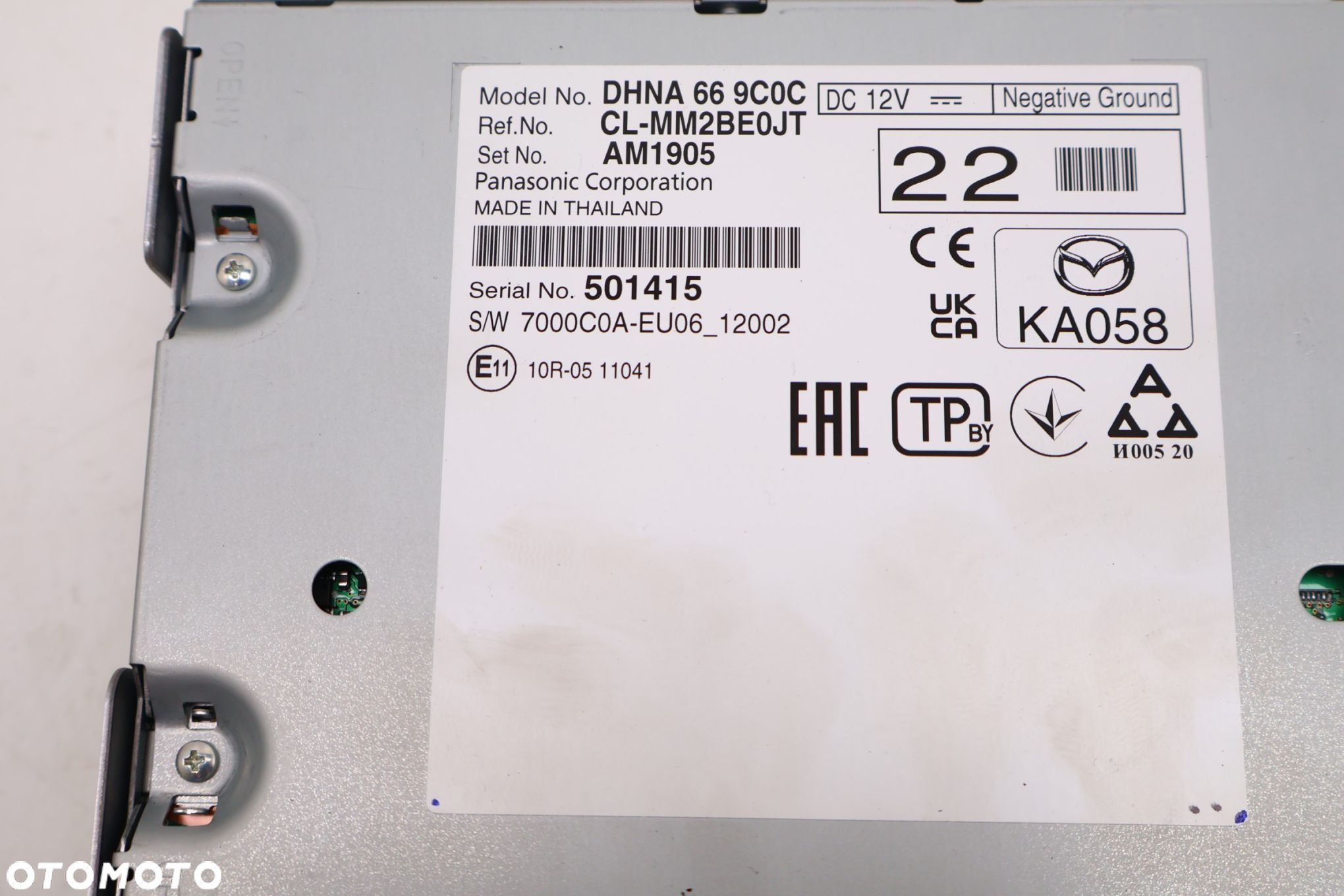 MAZDA CX-30 MODUŁ RADIA NAWIGACJI CL-MM2BE0JT - 3