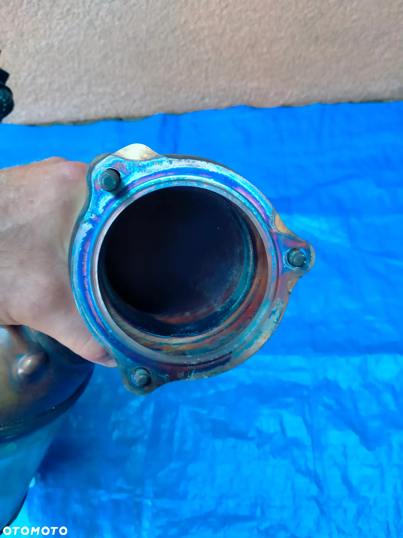 Audi S5 A5 A4 8W LIFT / Katalizator DPF FAP Filtr Cząstek Stałych / 8W0131703H / ORYGINAŁ - 7