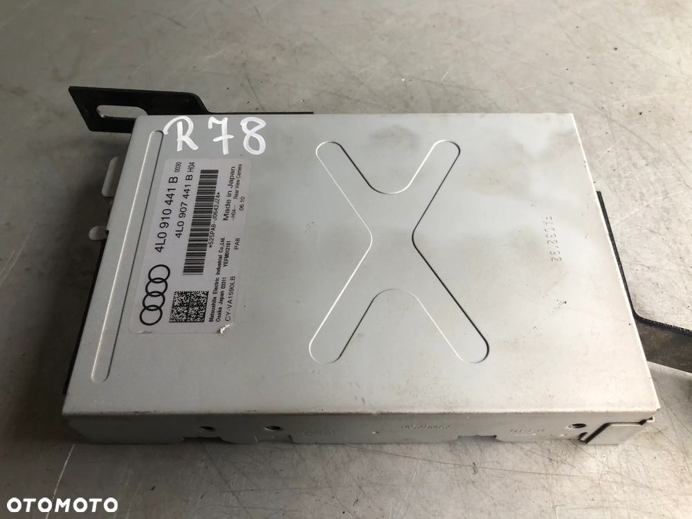R78 . Moduł Sterownik Kamery Cofania 4L0910441B Audi Q7 4L - Gwarancja Wysyłka - 1