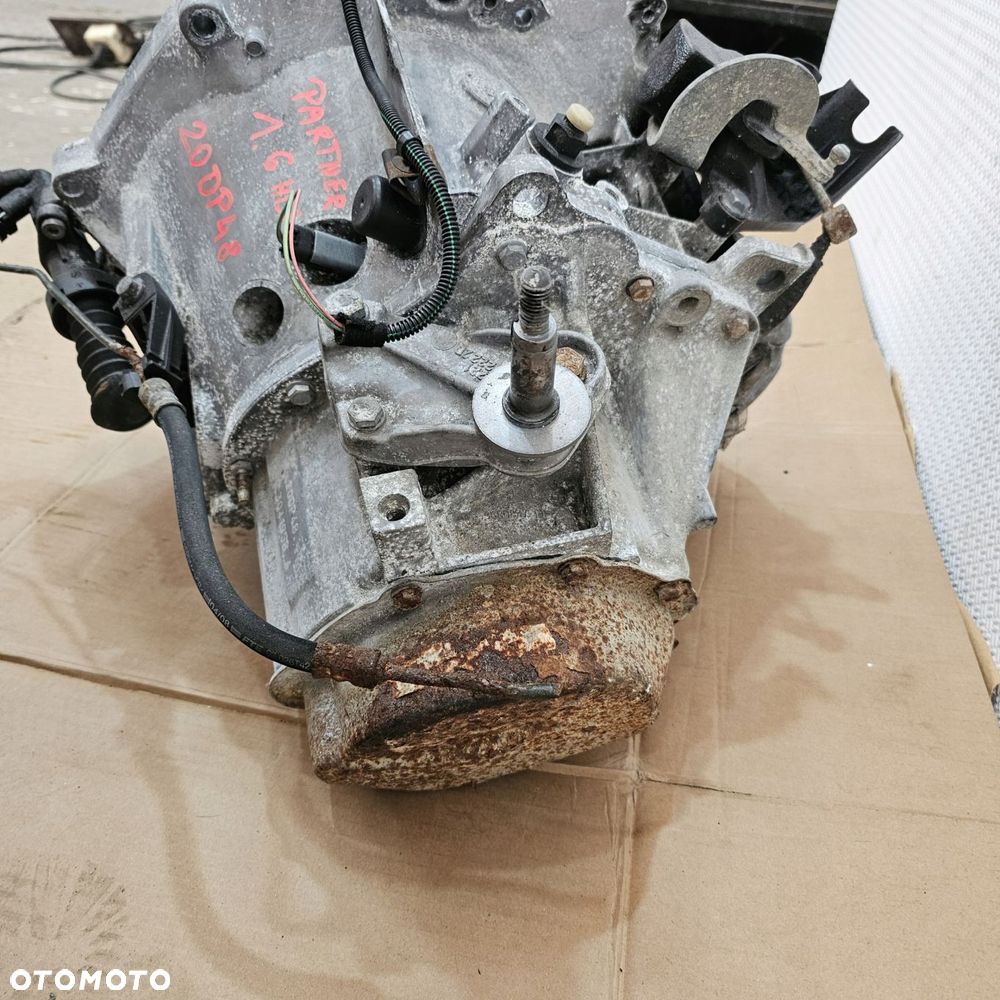 citroen berlingo iii partner iii 1.6 hdi skrzynia biegów 20dp48 - 6