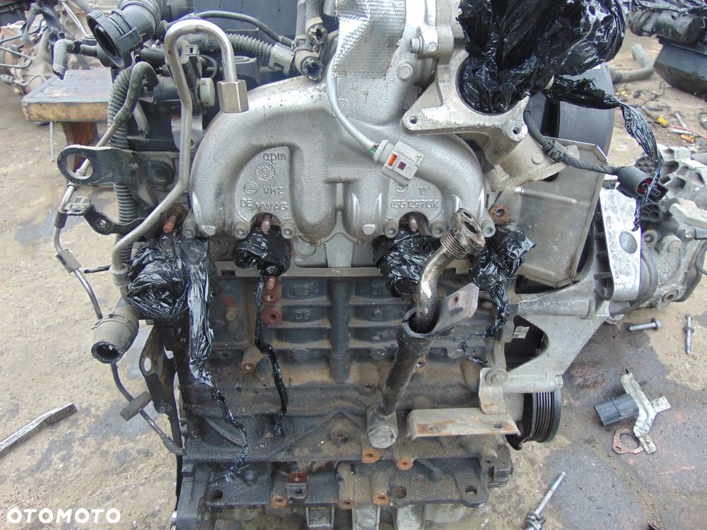 Silnik VW golf 5 Leon 2 1,9 TDI BLS Z wtryskiwaczami - 5