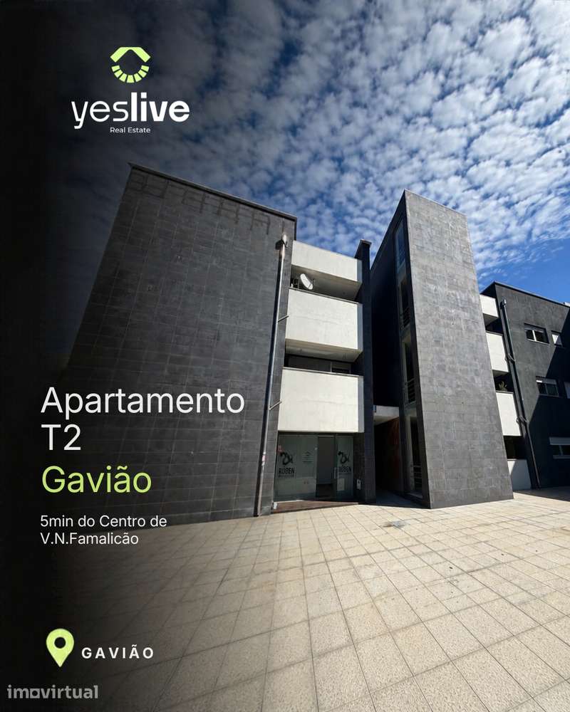 Apartamento T2 Gavião (5min Centro)