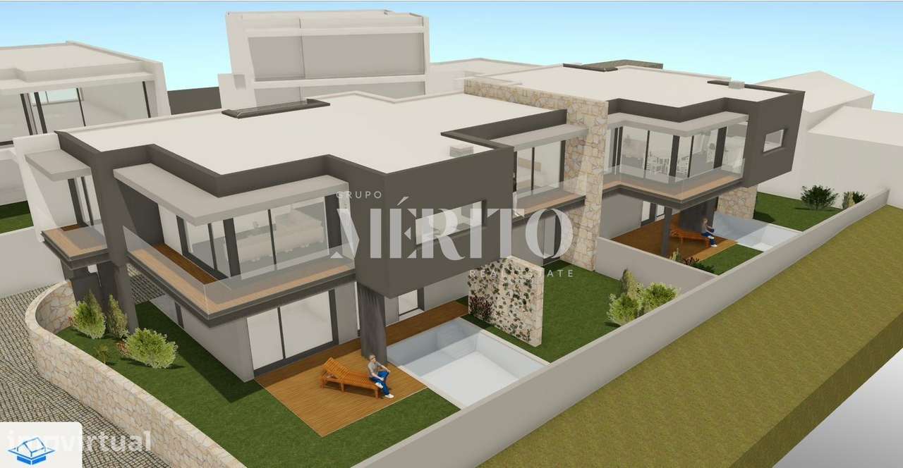 Moradia Geminada T3+1 em Construção | Piscina e Vista Rio | Gemeses, E - Grande imagem: 2/14