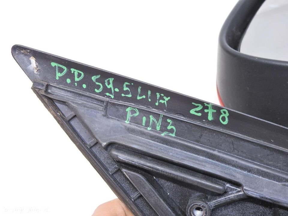 LUSTERKO PRAWE 3 PIN 278 SAAB 9-5 - 7