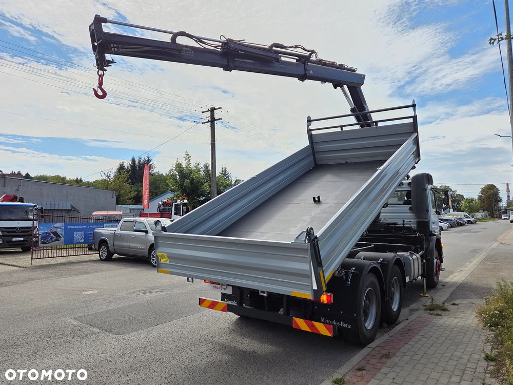 Mercedes-Benz AXOR 2633 6x4 HDS HIAB 122 NOWY KIPER WYWROTKA TYLKO 207.000 km. 330KM EURO 5 - 4
