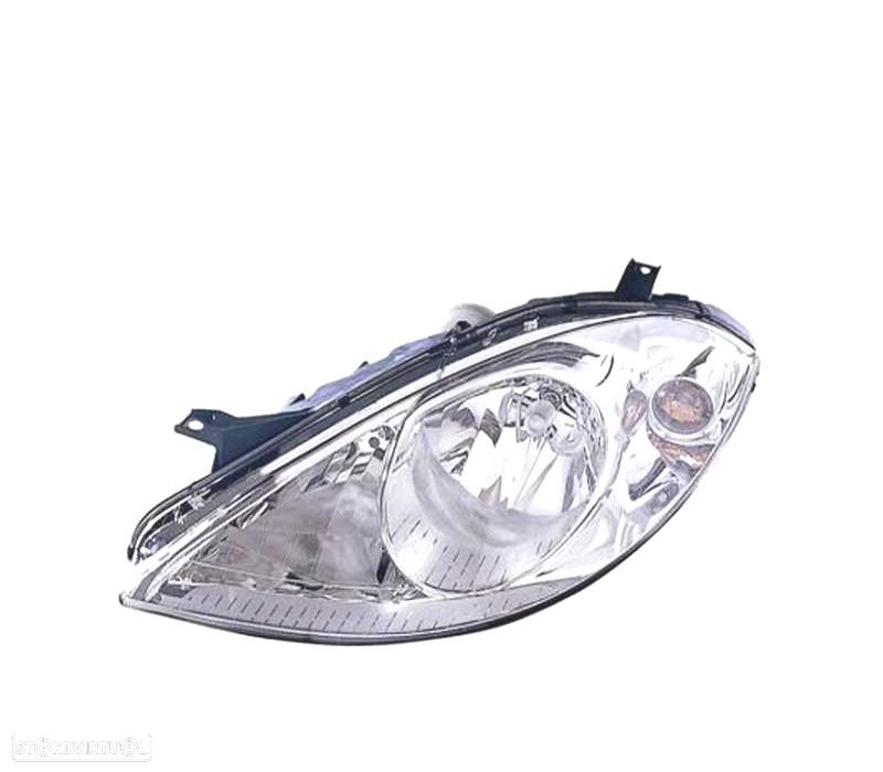 FAROL ESQ MERCEDES CLASSE A W169 04-08 H7 CROMADO - 2