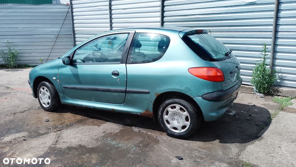 tylko części Peugeot 206 I PHI 1.4 8V 75KM 55kW KFX 3D HB lakier KRV 98r-03r - 4