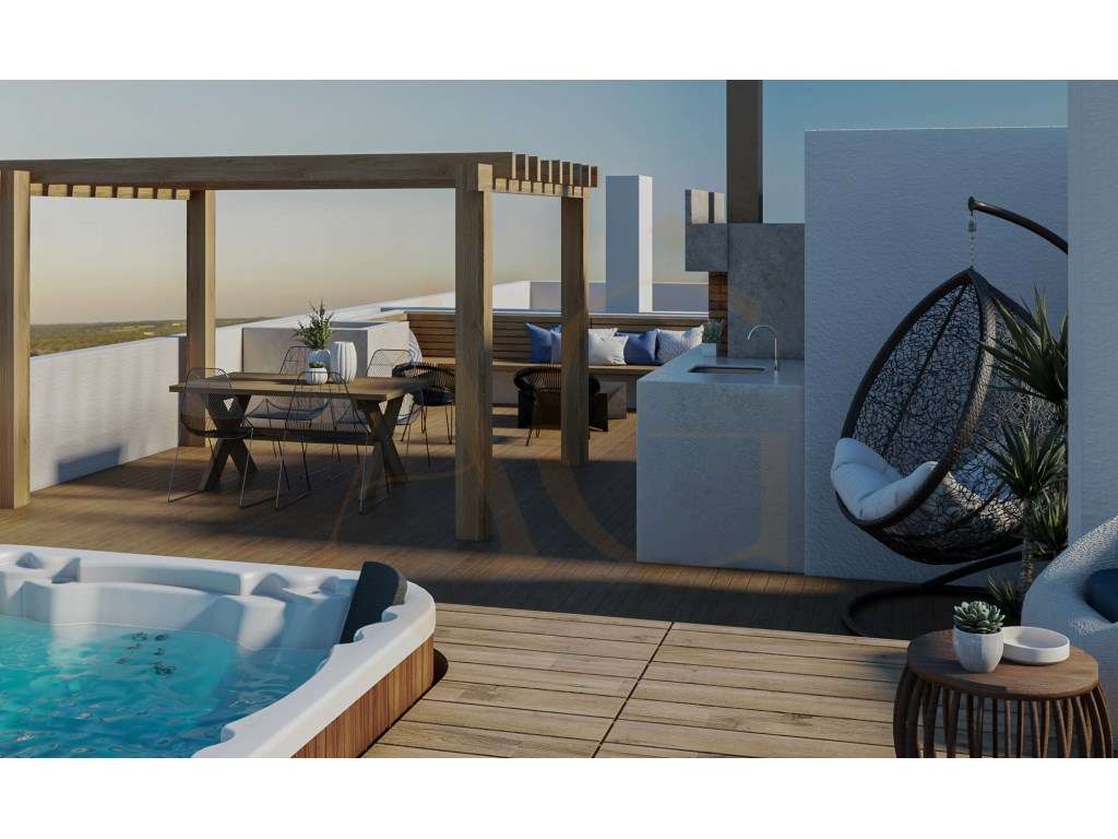 Apartamento T2 no rés-do-chão, com piscina em Conceição de Tavira - Grande imagem: 3/15