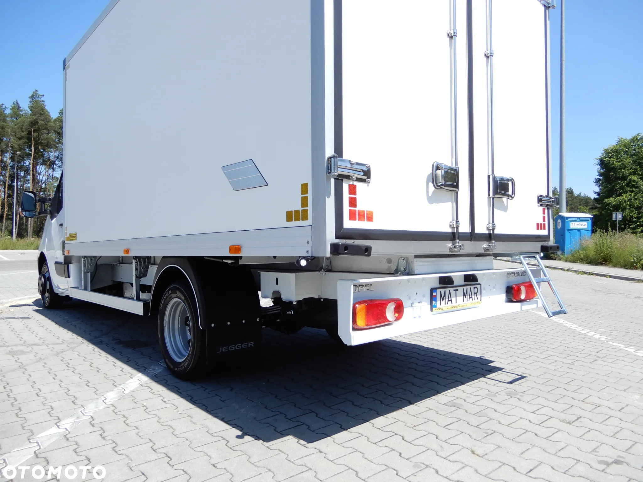 Opel MOVANO 2.3 CDTi 163 KM Bliźniak Kontener 4.26 CM 8 E.Palet JEGGER Boczne Drzwi 800 Kg Ładowność WZMACNIANY 60 Tys Przeb Stan Auta Jak NOWY - 15
