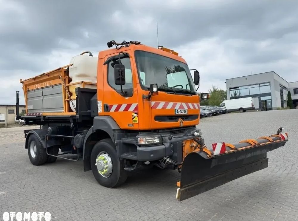 Renault Kerax 4x4 320DCi Wywrotka 3str 2004r. Klima SPECJALNY Solarka ACOMETIS Piaskarka Pług - 4