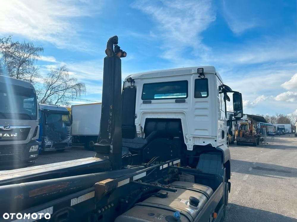 MAN TGS 26.400 + Meiller RK20.70 | hakowiec 20t | 6x2 | oś podnoszona - 11
