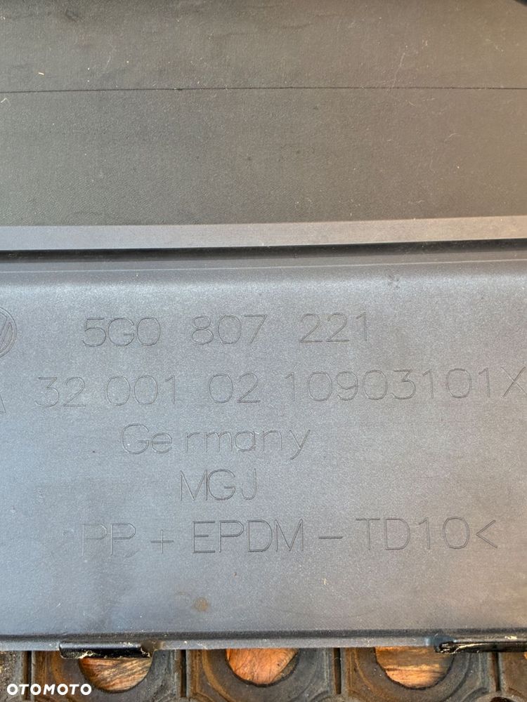 VW GOLF VII 7  5G0807221  SKORUPA ZDERZAK PRZÓD  PRZEDNI PDC SKORUPA - 11