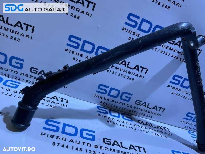 Teava Conducta Apa Lichid Racire Motor Seat Ibiza 1.6 TDI CAY CAYB CAYC CLNA 2009 - 2012 Cod 03L121065F [i0086] - 3