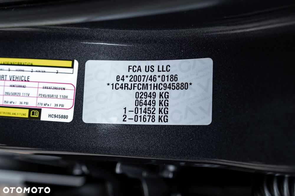 Jeep Grand Cherokee 3.0 V6 Multijet 4WD Automatik Overland - 18