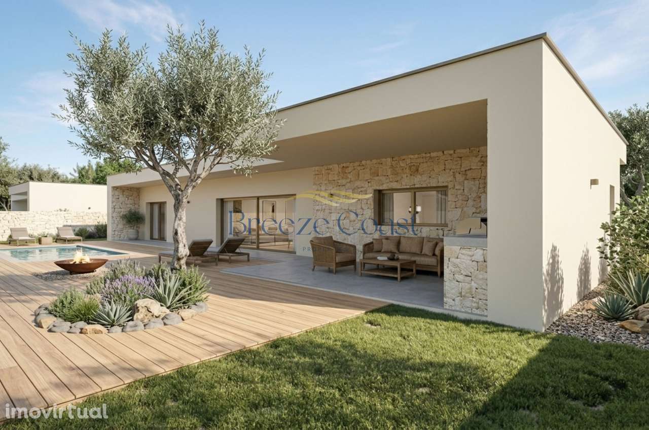 Moradia T3 com piscina privada a poucos minutos da praia - Grande imagem: 2/9