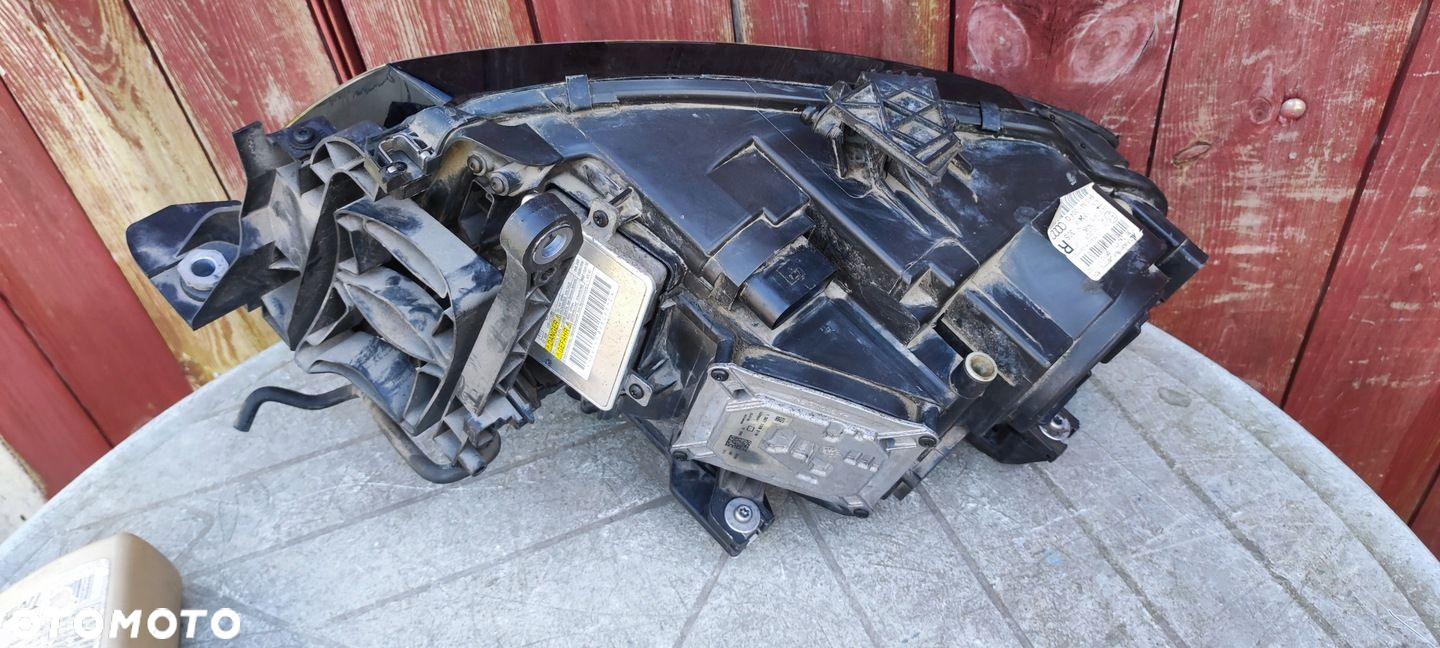 PAS PRZEDNI KOMPLET LAMPY XENON  LED KOMPLE ZDERZAK PRZÓD AUDI A4 B8 8K0 - 14