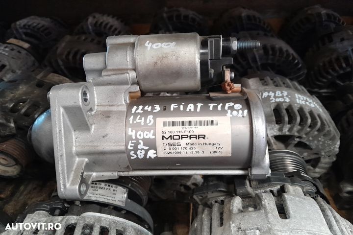 Electromotor 52100116F109 / 0001170425 52100116F109 / 0001170425 Fiat - 6