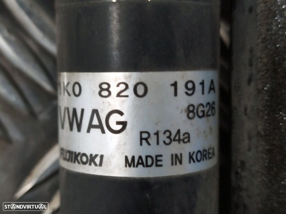 CONDENSADOR / RADIADOR AR CONDICIONADO SEAT LEON 2005 -1K0820411H - 2