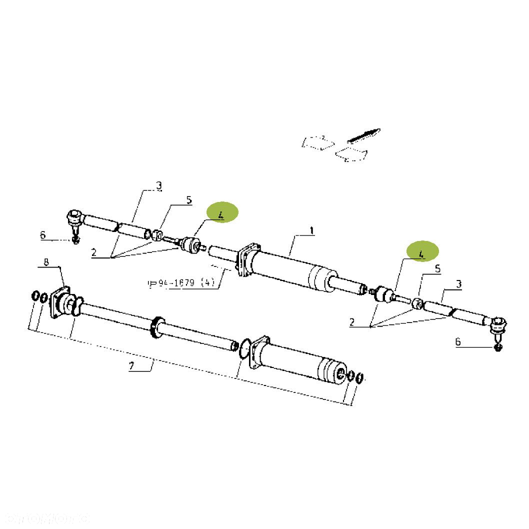 Przegub kulowy Claas 6000149001 Oryginał - 4