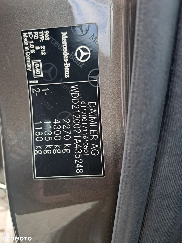Mercedes-Benz Klasa E 220 CDI BlueEff Avantgarde - 11