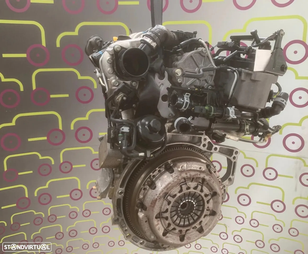Motor FORD FOCUS II (DA_, HCP, DP) 1.6 TDCi 109 cv de 2009 Ref - G8DB  NO-20366 - 4
