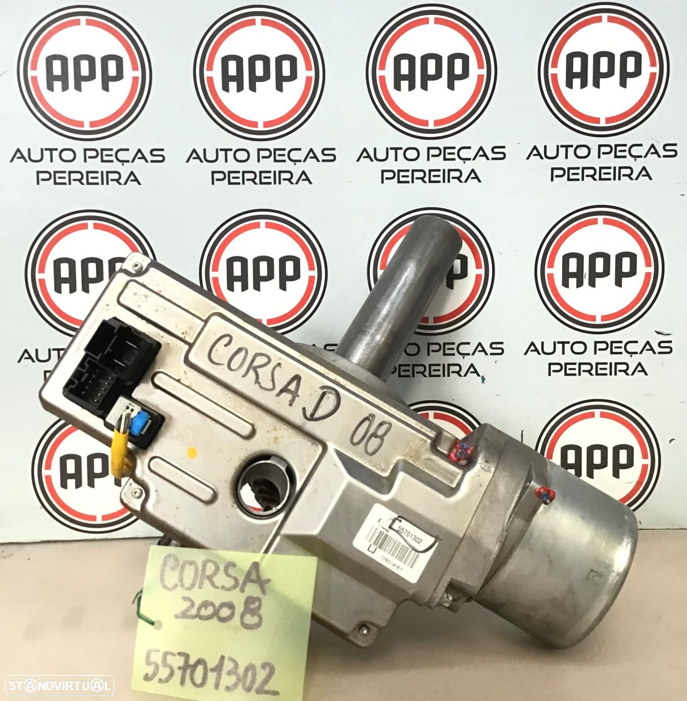 Coluna de direção assistida eléctrica Opel Corsa D de 2008, referência 55701302 . - 1