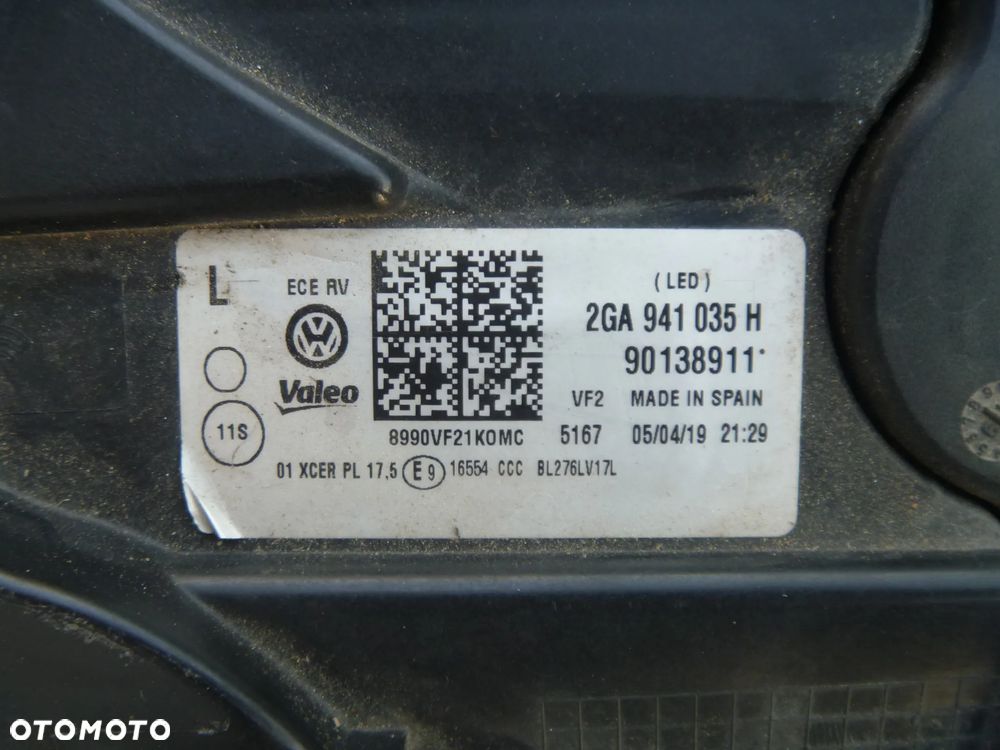 VW T-ROC LEWA LAMPA FULL LED 2GA941035H - 5