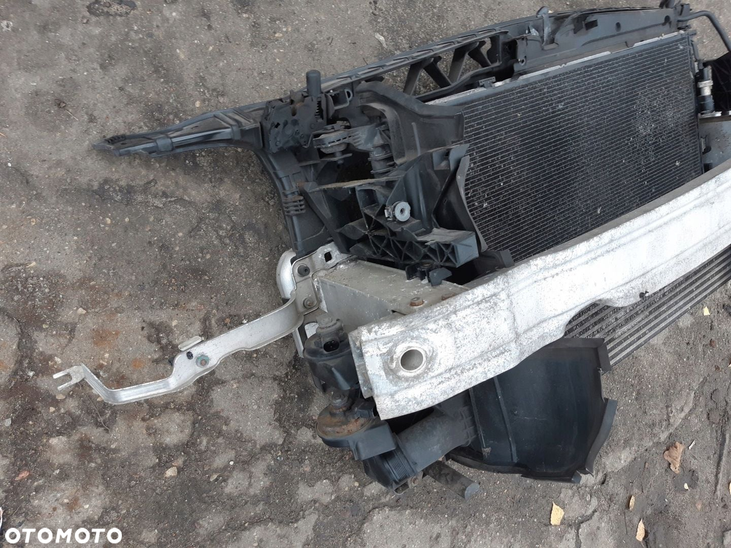 AUDI A6 C7 2.0 TDI TFSI PAS PRZEDNI WENTYLATORY CHŁODNICE BELKA WZMOCNIENIE - 2