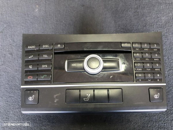 Rádio Mercedes Classe E 220 CDI W 212 de 2010